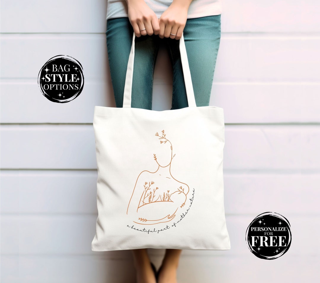Doula Life Postpartum Tote Bag - Lightweight Polyester Canvas For New Moms