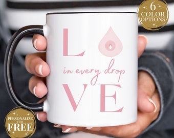 Breastfeeding Mom Gifts, Lactation Consultant Gift, Doula Coffee Mug, Tea Cup, Midwife Thank You, Valentine, IBCLC, Appreciation Gifts 2024