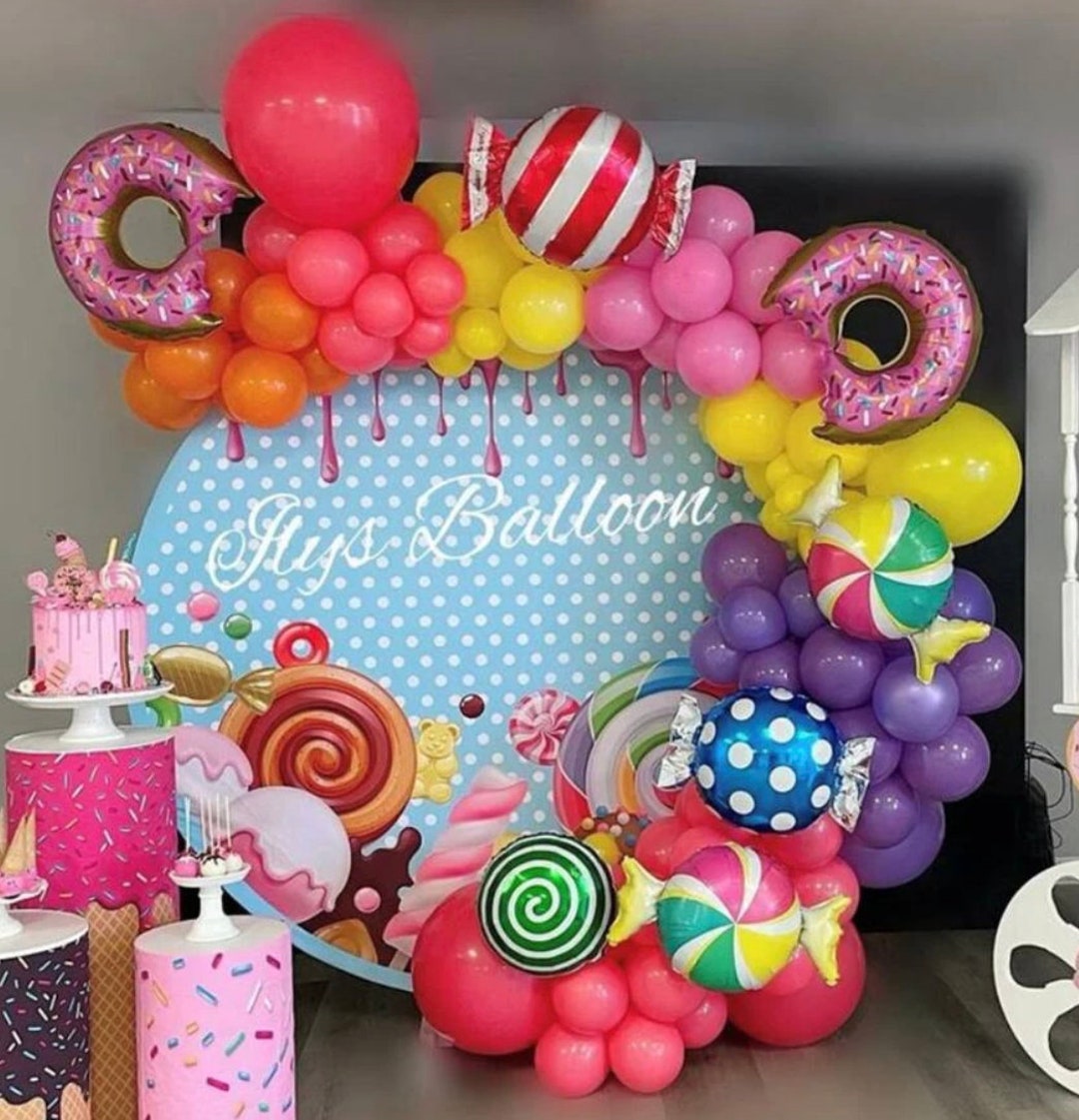 Candy Theme Party Decor Etsy