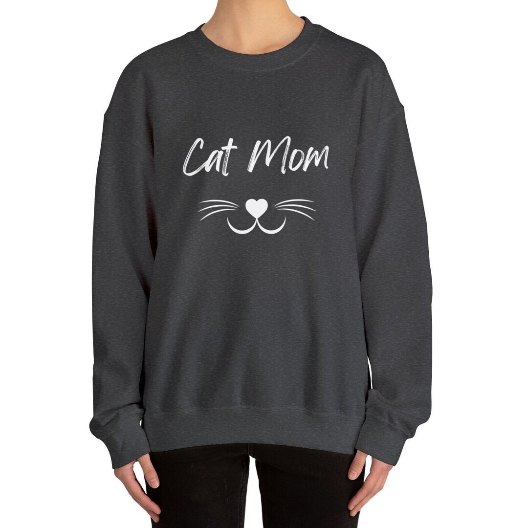 Cat Lover Sweatshirt Funny Cat Sweatshirt Cute Cat Etsy