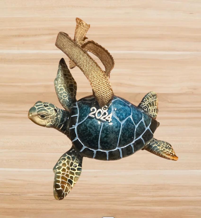 2024 Turtle Christmas Ornament