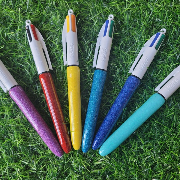 4 Color Glittered Pen