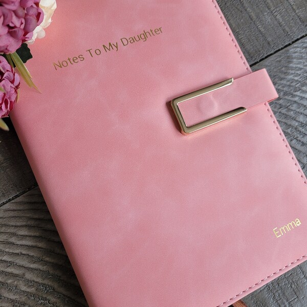 Leather to My Daughter Journal Etsy