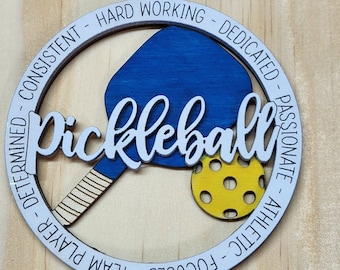 Pickleball ornaments