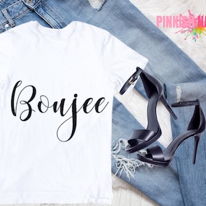 Instant Download, Digital File, PNG File, Sublimation, Digital Transfer. Boujee, Boujee PNG, Boujee Girl.