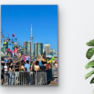 CNE Toronto Photo on Canvas - Canadian National Exhibition 2022