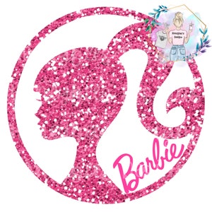 Barbie Camiseta gráfica con logotipo para niñas pequeñas y grandes