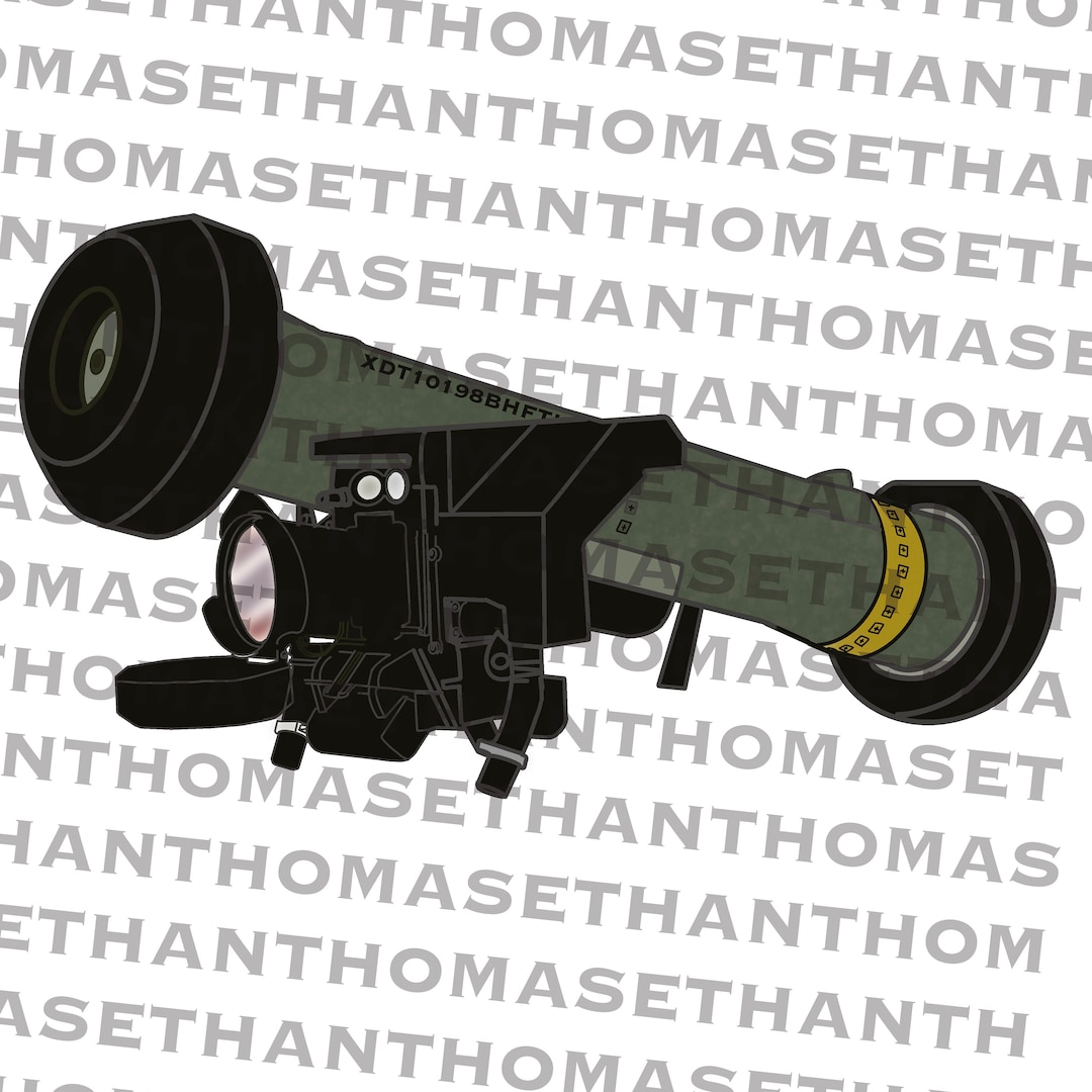 US Army Javelin Shoulder Mounted Antitank Missile Etsy