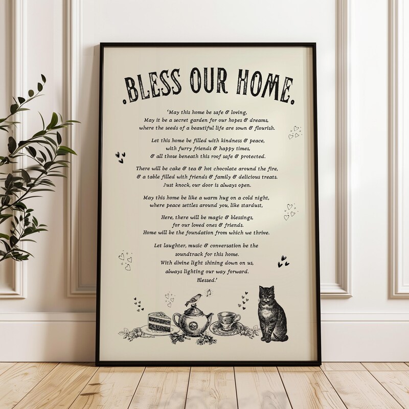 House Warming Poem - Etsy