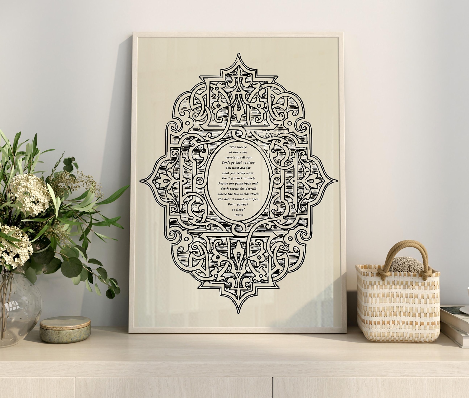 Designes By Rumi Rumi Art Bundle Set 8 X Prints + BONUS, Rumi Wall Art Quotes, Sufi ...