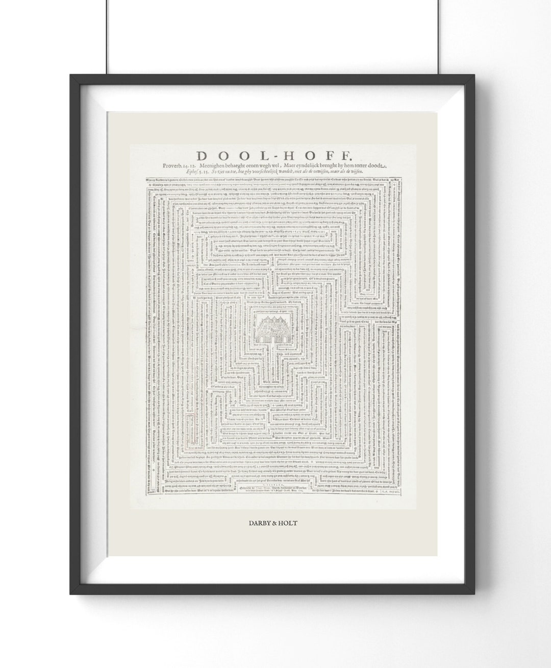 Labyrinth Maze Print vintage Wall Art Printable Download Minimalist ...