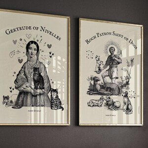 Patron Saint of Dogs Roch Wall Art Digital Download, Protect My Dog ...