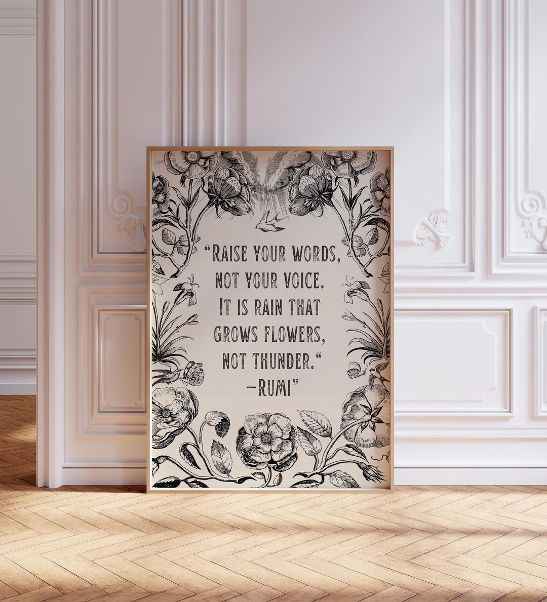 Graphis Rumi Rumi Poster, Islamic Wall Art, Spiritual Gift, Rumi Verse ...