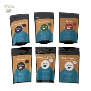 Massawa Coffees Set of 6 - Exclusive Australian Blends | Sample Pack