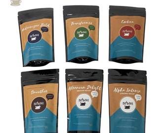 Massawa Coffees Set of 6 - Exclusive Australian Blends | Sample Pack