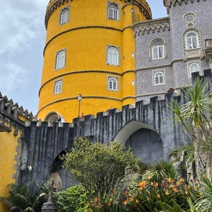 Enchanting Elegance: Castelo de Sintra, Portugal - Downloadable Print