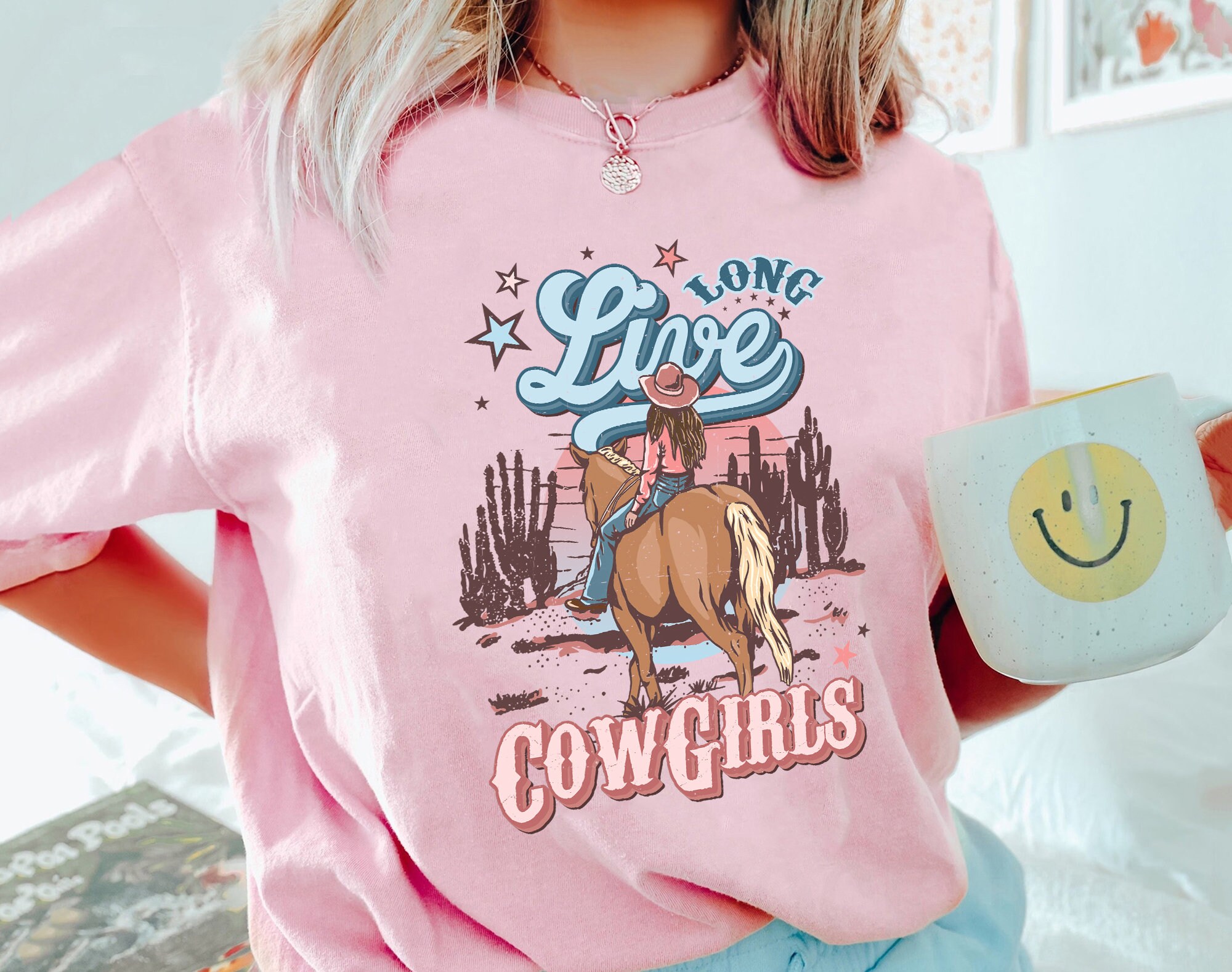 Long Live Cowgirls Tshirt Comfort Color Cowgirls Shirt - Etsy