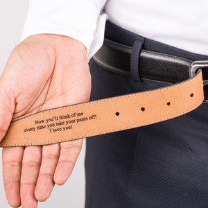 Personalized Gift, Leather Belt for Men, Valentines Gift, Men&#39;s Leather Belt, Personalized Handmade Belt, Gift for Boyfriend, Gift for Him