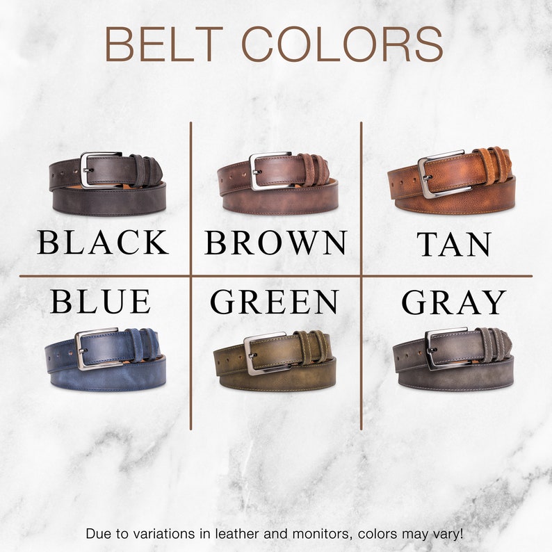 Personalized Genuine Leather Belt, Valentines Gifts for Him, Custom Engraved Mens Belt, Anniversary Gifts for Husband, Bronze Gifts for Men image 10