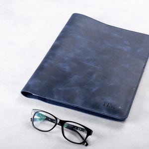 Letter Notepad Cover, Personalized Portfolio, Custom Padfolio, Business Portfolio, Handmade Leather Accessories, Unique Anniversary Gifts