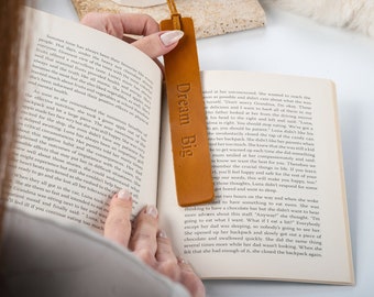 Personalized Bookmark, Custom Bookmark, Cute Bookmark, Name Bookmark, Bookmark for Women, Fathers Day Gift for Book Lover, Mom