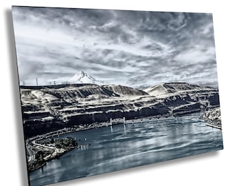 Mount Hood & Columbia River Photograph: Pacific Northwest Landscape Art