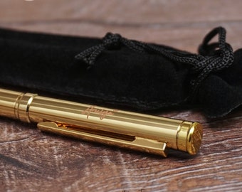 Amilyu® Kugelschreiber Gold Stift
