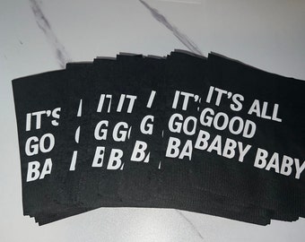 Notorious One Birthday Napkins (customized)