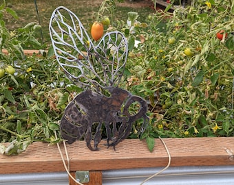 Honey Bee Metal Art