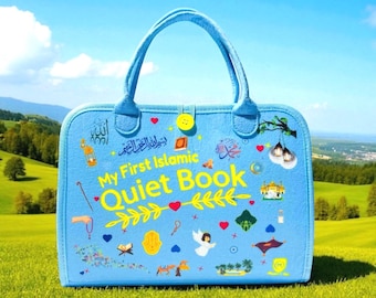 Islamic Quiet Book – Montessori Busy Board, Ramadan Gift