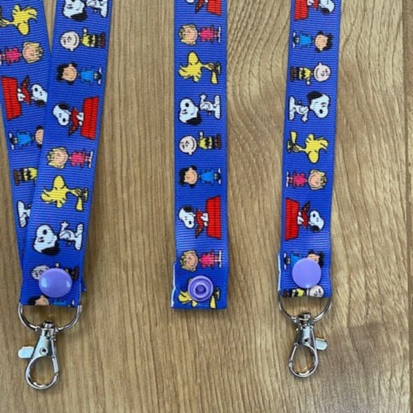 Snoopy Retractable Lanyard - Etsy