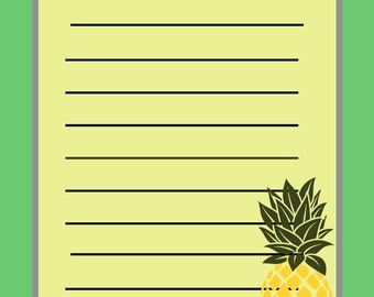 Pineapple Stationary