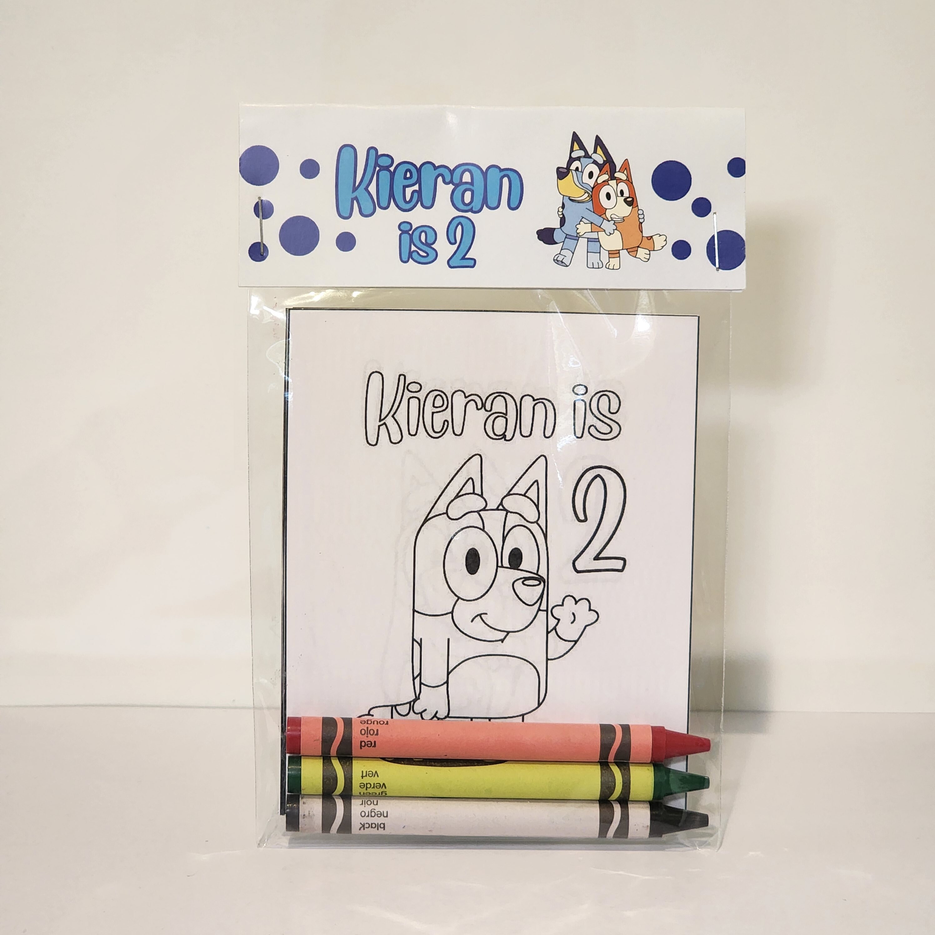 Coloring Pages / Crayons / Bluey / Bingo / Elmo / Cookie - Etsy