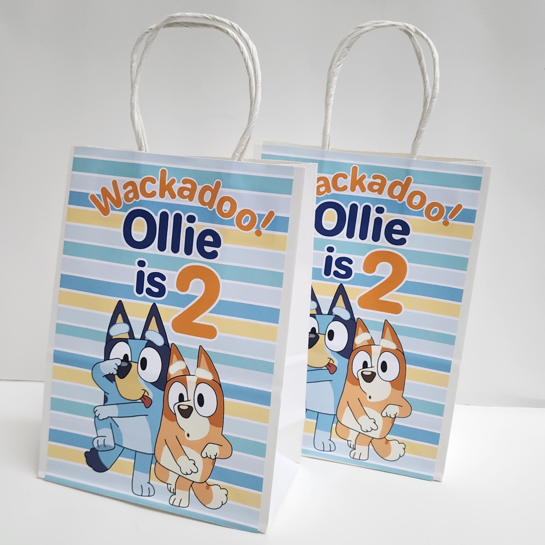 Bluey Goodie Bags Bluey Theme Party Bluey Party Favor Bag, Goody Bag