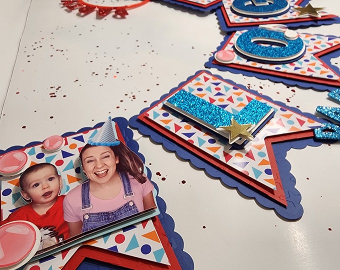 Happy 1st Birthday HUGE Ms Rachel First Birthday Boys Blue Banner 72x60 ...