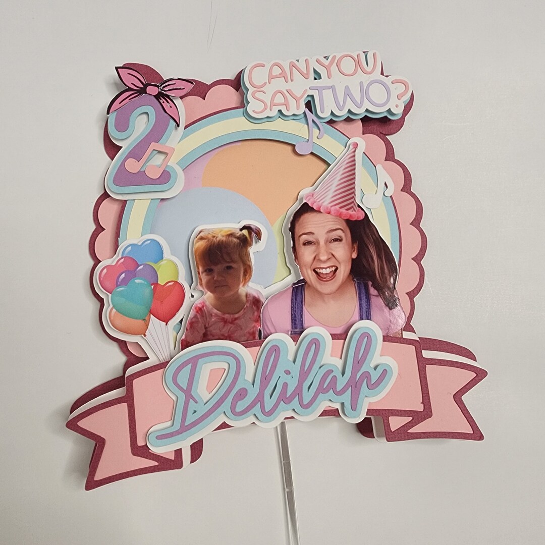 Ms Rachel Cake Topper /party Decoration / Girly / Custom - Etsy