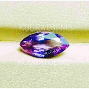 Alexandrite Colour Change Gemstone Loose Marquise Cut Ring Pendant Earrings Studs Jewelry Make Gift Lab Cr. Size 6x3mmto 20x15mm Hardness 9