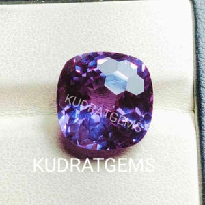 Alexandrite Gemstone Colour Change Loose Cushion Football Cut Faceted Ring Pendant Earrings Necklace Jewelry Make Gift Lab Cr Size 5mm-15m