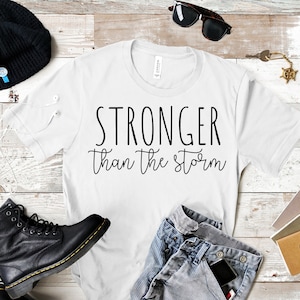 Stronger Than The Storm SVG, Self Love, Positivity, Cut File, Cricut, SVG, Digital File
