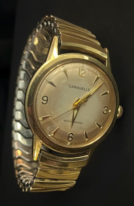 Vintage Men’s Caravelle wristwatch by Bulova - image 5