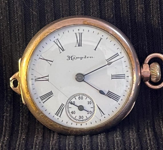Antique Hampden Ladies Pocket Watch