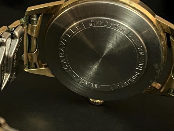 Vintage Men’s Caravelle wristwatch by Bulova - image 4