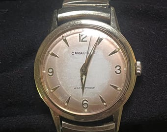 Vintage Men’s Caravelle wristwatch by Bulova