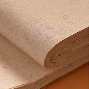Carta di gelso, carta Xuan, carta ecologica e innocua, carta Xuan calligrafica, carta Xuan vintage, carta Xuan fatta a mano.