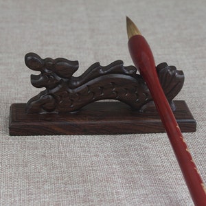 Chinese Brush Holder, Solid Wood Chinese Brush Holder, Handmade Brush Holder, Chopsticks Holder, Painting Brush Holder, Art Gift