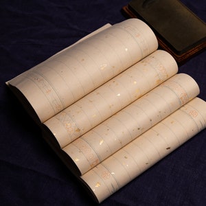30 Sheets of Calligraphy Rice Paper,22×32cm Writing Rice Paper,Chinese and Japanese Calligraphy Practice Rice Paper,Sumi Painting Rice Paper