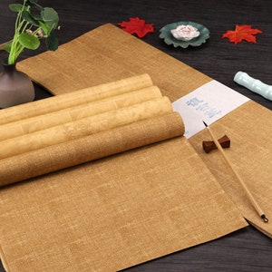 Rice Paper, Blank Rice Paper, Mulberry Paper, Calligraphy Rice Paper, Plain Rice Paper, Aged Rice Paper, Paper-cut Rice Paper, 10 Sheets