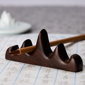 Chinese Brush Pen Stand,Chinese Brush Solid Wood Pen Holder,Chinese Brush Pen Hanging,Creative Chinese Brush Pen Holder,Chinese Brush Holder
