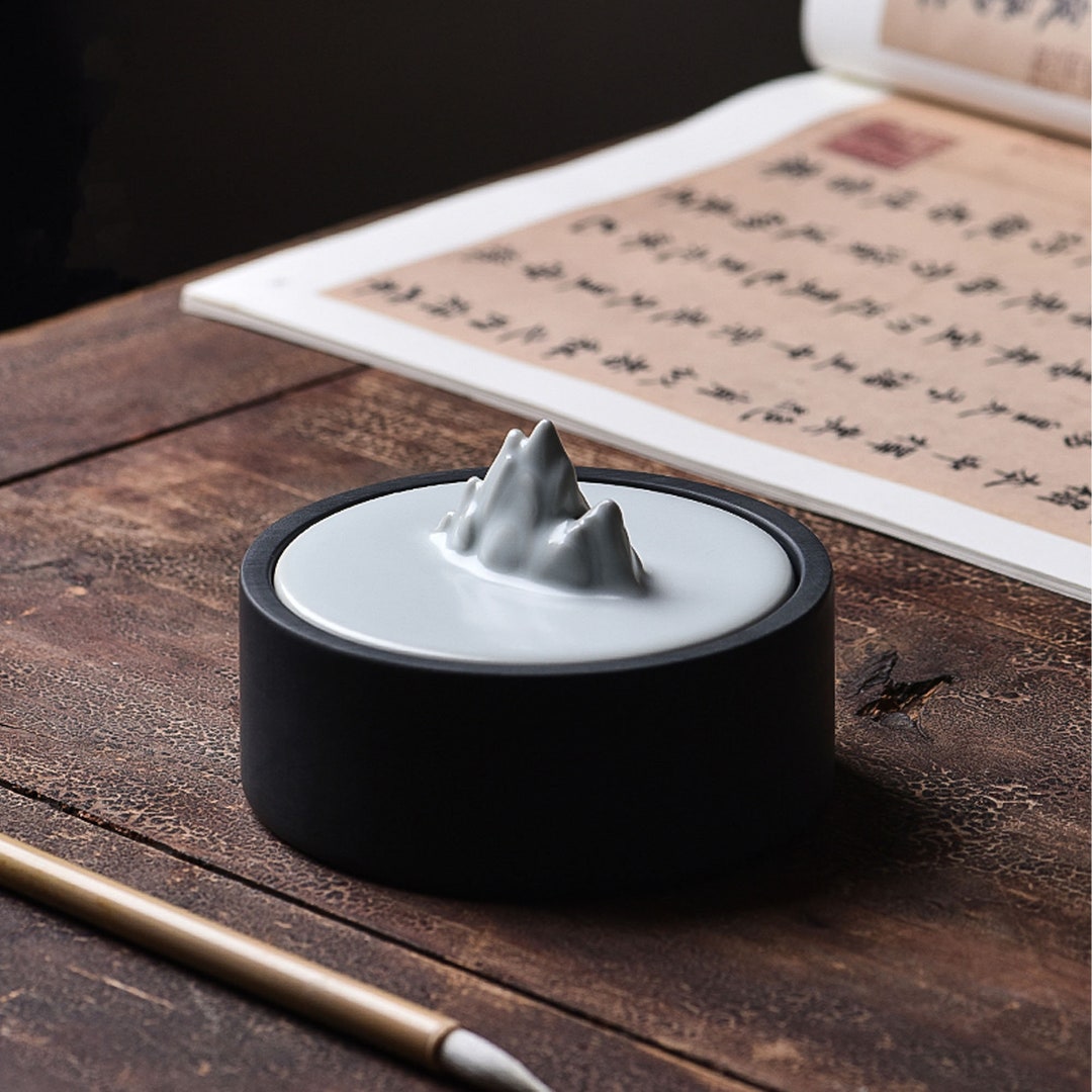 Calligraphy Ink Stone, Natural Original Ink Stone, Chinese Brush Ink ...
