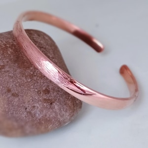 Pure Copper design Cuff Bracelet, Healing Bracelet, Copper Cuff Bangle, Adjustable Cuff, Solid Copper Bracelet for Men, 7th anniversary gift
